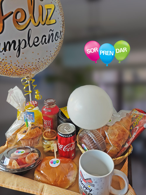 Desayuno Te Deseamos a Ti Agrandado desayuno a domicilio